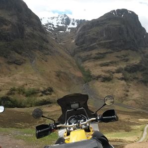 motorcycle tours Scotland Glencoe 